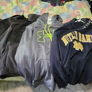 Sweatshirts. Tekgear. Nordictrack. New balance. Under armor. Notre dame.